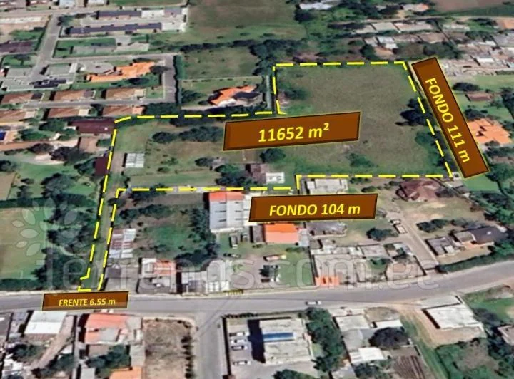 Venta Terreno de 11652 m² Independiente Tumbaco La Morita (Proyecto) — imagen 1