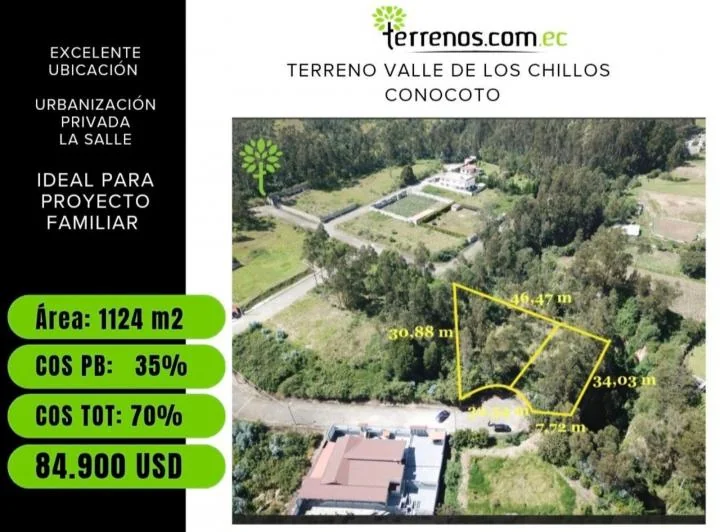 Terreno - Conocoto — imagen 1