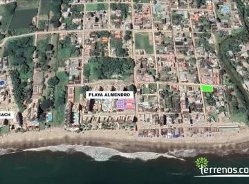 Terreno 621 m² Tonsupa, 1 Cuadra Playa Sector Playa Almendro — imagen 2