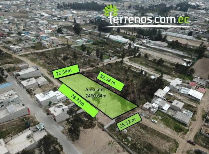 Terreno de Venta en Calderón 2.460 m². Sector La Tola. Provincia de Pichincha — imagen 1