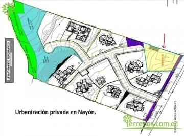 Venta de Terreno 1.106 m² Dentro de Urbanización Privada en Nayón. Provincia de Pichincha — imagen 2