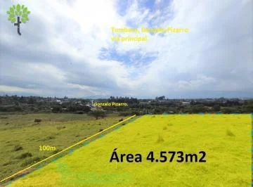 Terreno en Venta, 4.573 m² en Tumbaco, Ideal Para Proyectos Inmobiliarios. Provincia de Pichincha — imagen 4