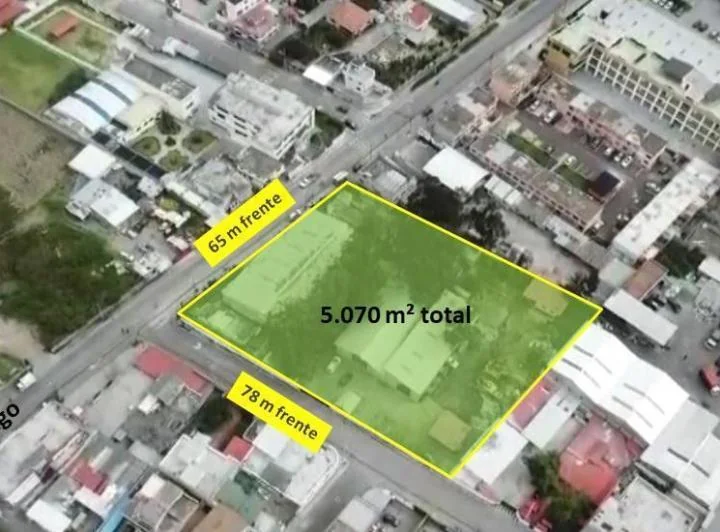 Terreno de Venta en Calderón 5.070 m² Sector Comercial Cerca de Las 4 Esquinas — imagen 1