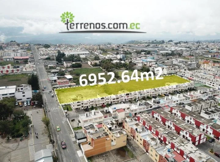 Terreno en Venta 6952.6 m² Calle El Progreso Calderón — imagen 1