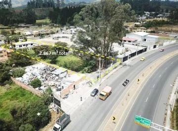 Terreno de Venta en Pifo 2.867 m² en La Vía E35 con Doble Frente (Panamericana) — imagen 4