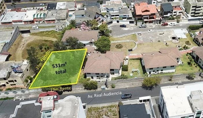Terreno de Venta 531 m² Dentro de Urbanización Privada Sector Ponceano Alto — imagen 1