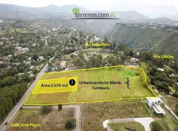 Venta Terreno Bifamiliar 2.574 m², Tumbaco. Provincia de Pichincha — imagen 2