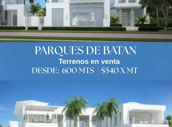 Urb. Parques de Batan Últimos Terrenos Medianeros en Venta, Guayas — imagen 1