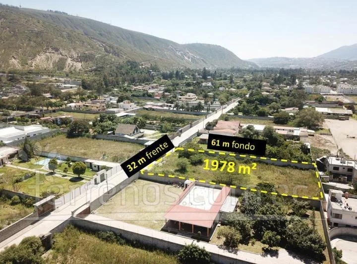 Terreno de Venta en San Antonio Pomasqui de 1.978 m² — imagen 1