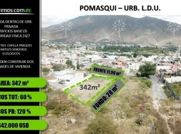 Terreno en Pomasqui 342 m² (Dentro de Urbanización) — imagen 4