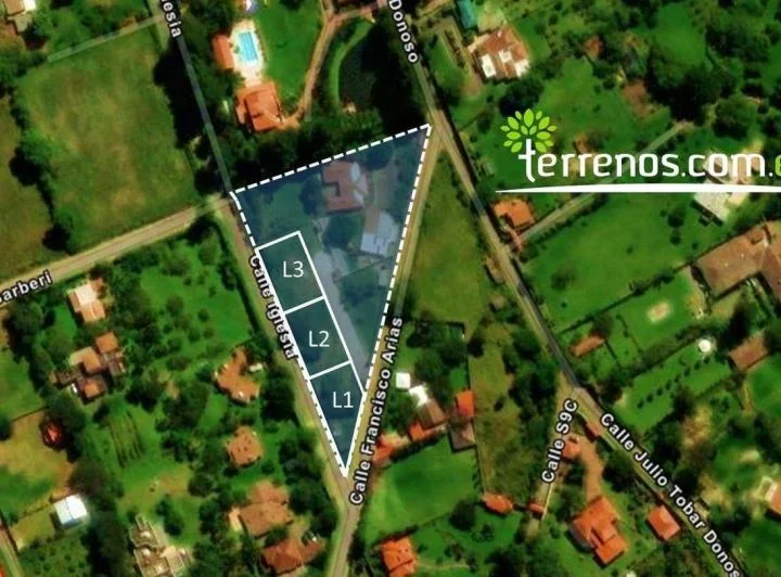 Terreno de Venta en Puembo 600 m² Urbanización O´cebreiro, Lote #1 — imagen 1