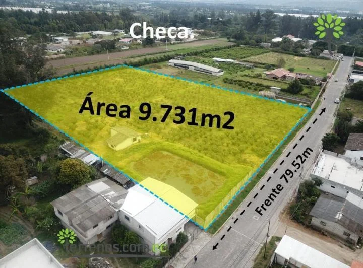 Venta de Terreno en Checa, 9,731 m² Planos. Provincia de Pichincha — imagen 1