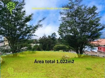 Venta de Terreno 1.022 m² Urbanización Rancho San Francisco, Cumbayá. Provincia de Pichincha — imagen 5