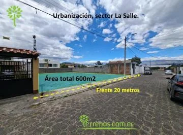 Venta de Terreno 600 m², La Salle, Urbanización Privada, Conocoto. Provincia de Pichincha — imagen 2