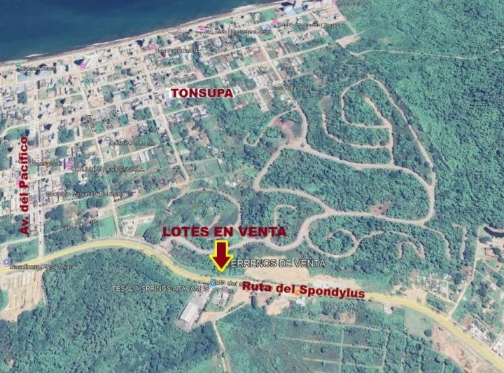 Terreno Estrategico en Tonsupa a Solo $71/m² – Ruta del Spondylus — imagen 1