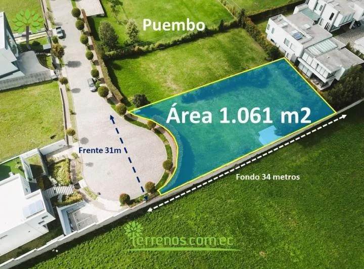 Terreno de Venta Puembo 1.061 m² Varias Unidades de Vivienda — imagen 1