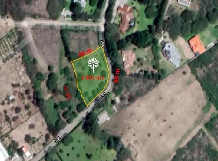 Terreno de Venta en Tumbaco 1.753 m² Urbanización El Edén, Collaqui — imagen 1