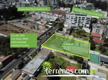 Terreno de Venta en Ponceano 1.993 m². Cerca Al Supermaxi Real Audiencia — imagen 3