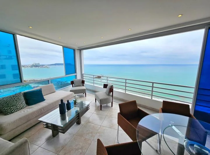 Vendo Lindo Departamento con Espectacular Vista Al Mar en El Malecon de Salinas — imagen 1