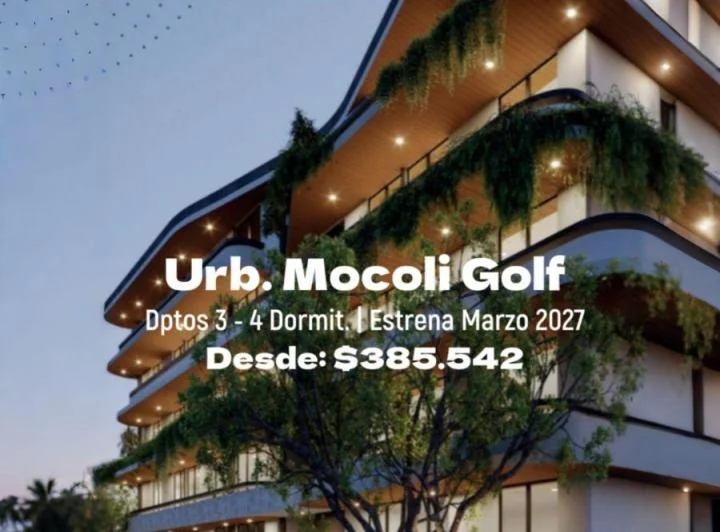 Mocoli Golf Departamentos en Venta a Estrenar Marzo 2027, Guayas — imagen 1