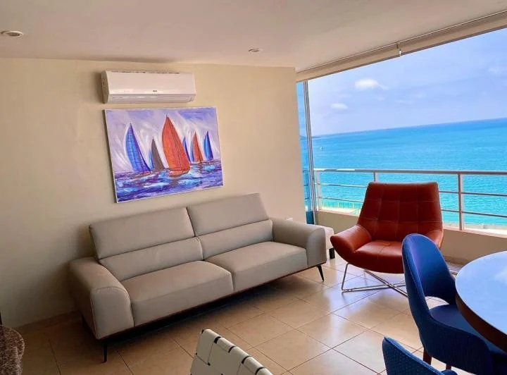 Vendo Lindo Departamento con Espectacular Vista Al Mar y a La Ciudad de Salinas — imagen 1