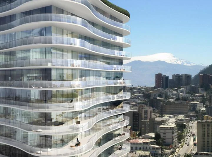 González Suárez, Departamento en Venta, 96.47 m² de 2 Dorm. — imagen 1