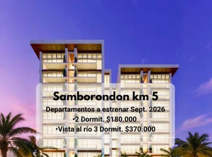 Estrena Septiembre 2026 Departamentos en Venta Vista a La Ciudad Samborondon Km 5, Guayas — imagen 1