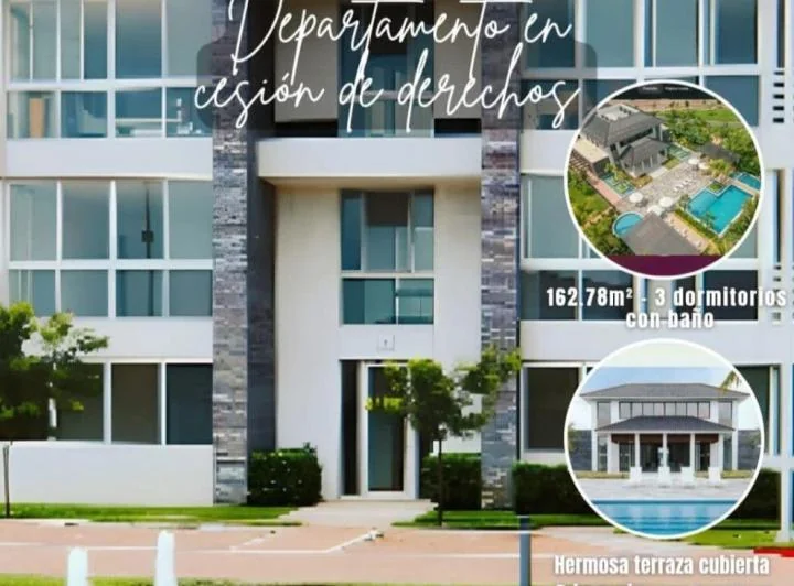 Vendo Espectacular Departamento de Estreno, Jardines de Parque Magno, Cesión de Derechos, Samborondon, Guayas — imagen 1