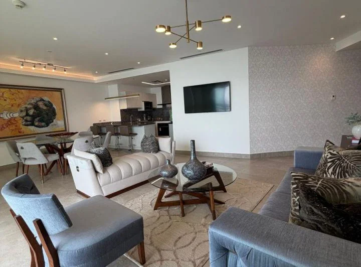 Impecable Departamento de 3 Dorm, con Vista Al Río en Venta, Blue Bay, Isla Mocoli, Guayas — imagen 1