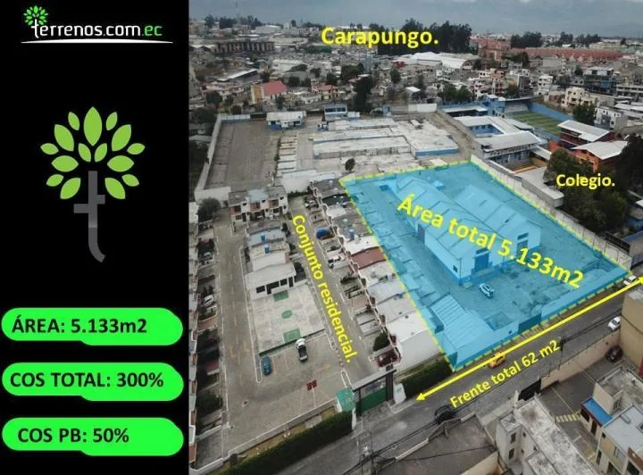 Terreno en venta en Quito, Pichincha