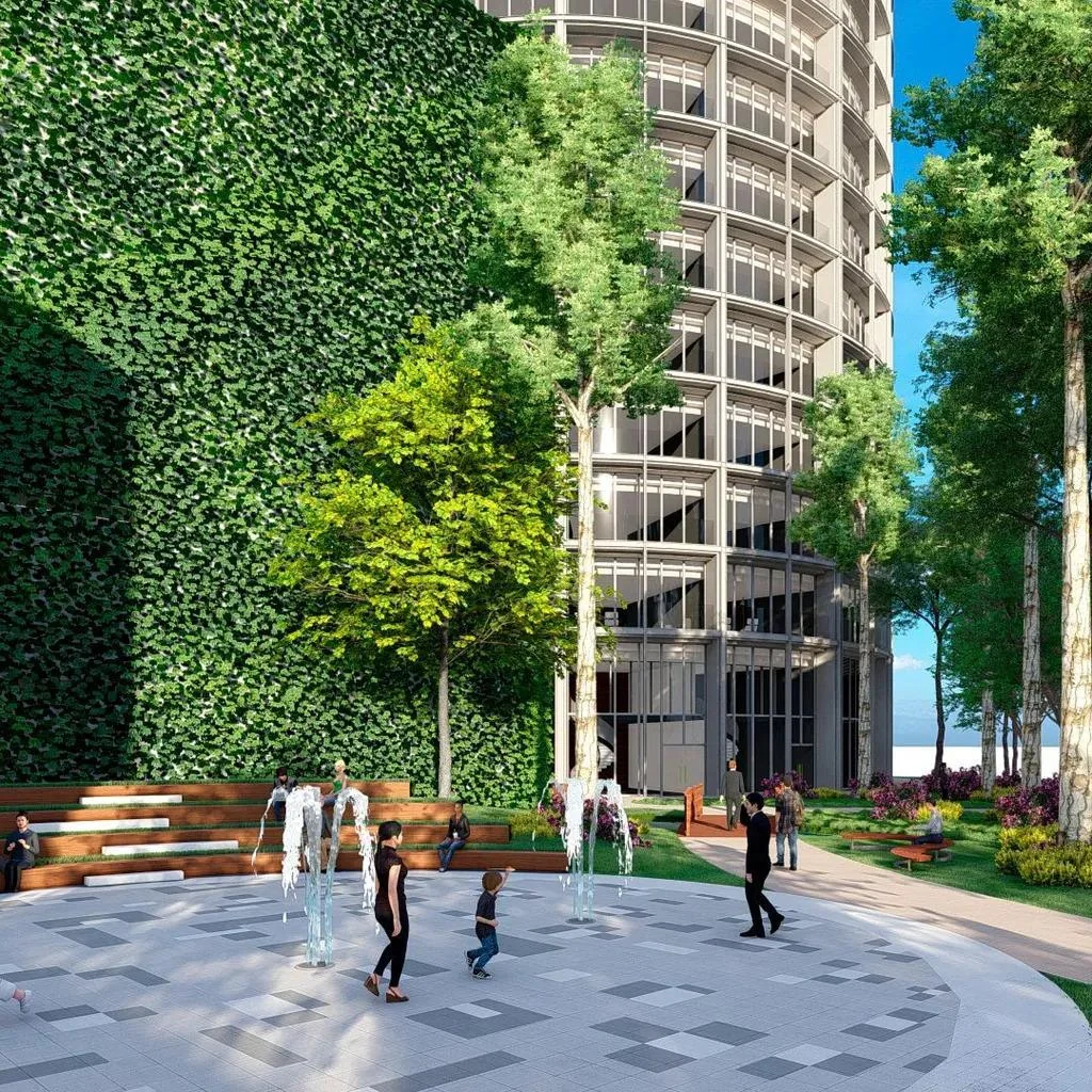 Puerto Santa Ana. Edificio Soho 360 Oficina de 62,34 m². en Venta. Guayas — imagen 4