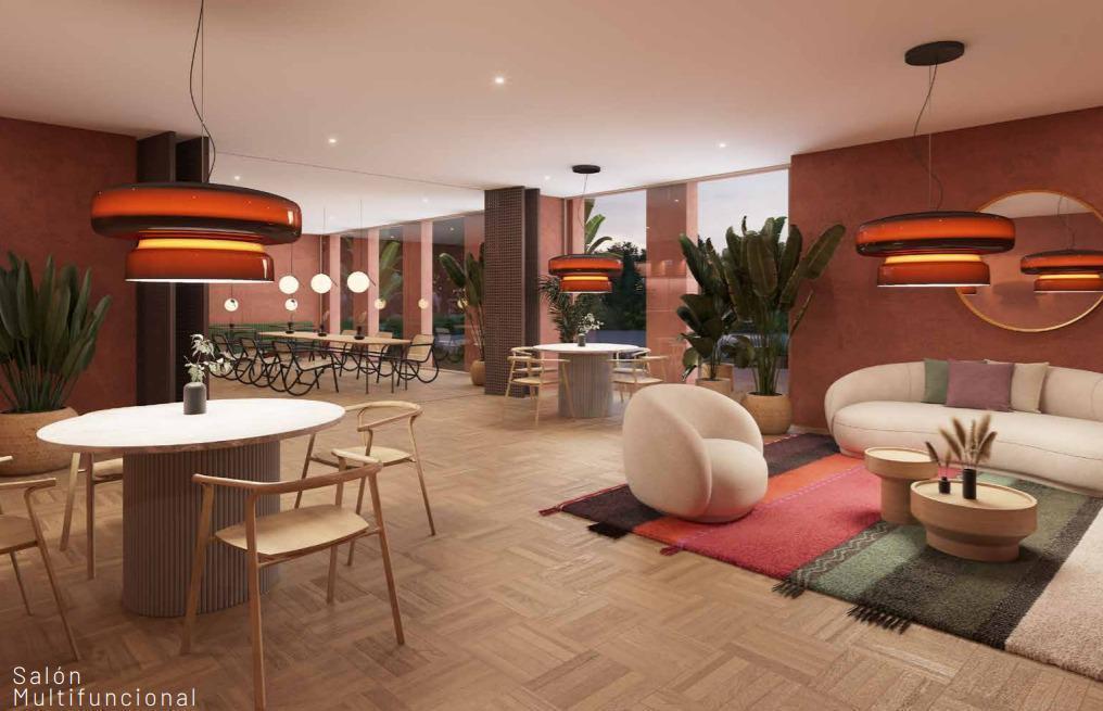 Scc. Venta Estudio de 33,5 m² con Terraza de 4,4 m². Piso 7 – Cumbayá. Proyecto Botániqo — imagen 2