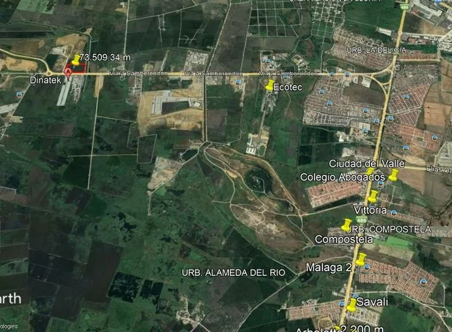 Terreno en venta en Samborondon — imagen 1