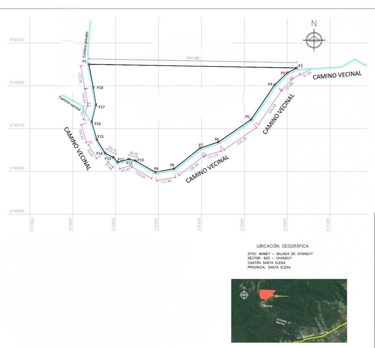 Terreno en Venta en Mamey Bajada Chanduy, Santa Elena, Chrc, Guayas — imagen 8