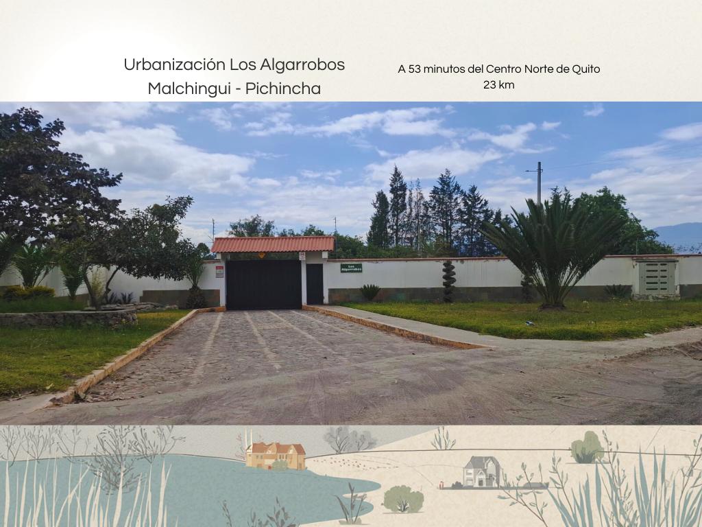 Venta Lote de Terreno Urbanización Algarrobos Malchingui Pichincha — imagen 10