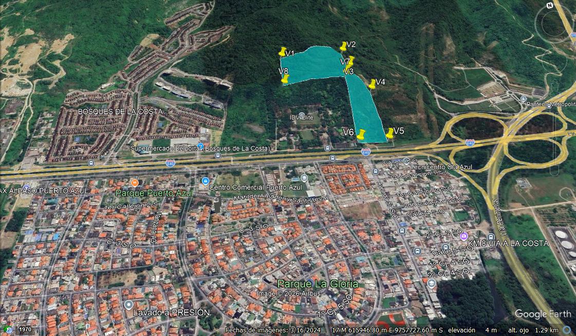Se Vende Macrolote de 100k m² Frente a Urb. Puerto Azul, Guayas — imagen 3