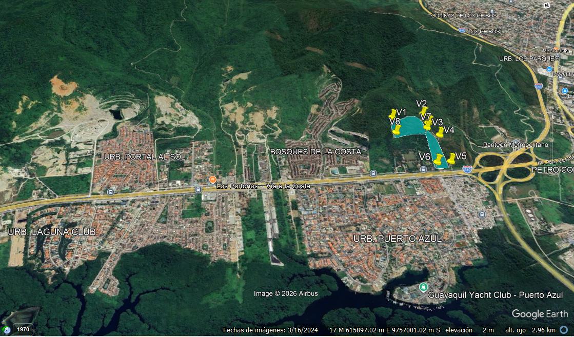 Se Vende Macrolote de 100k m² Frente a Urb. Puerto Azul, Guayas — imagen 2
