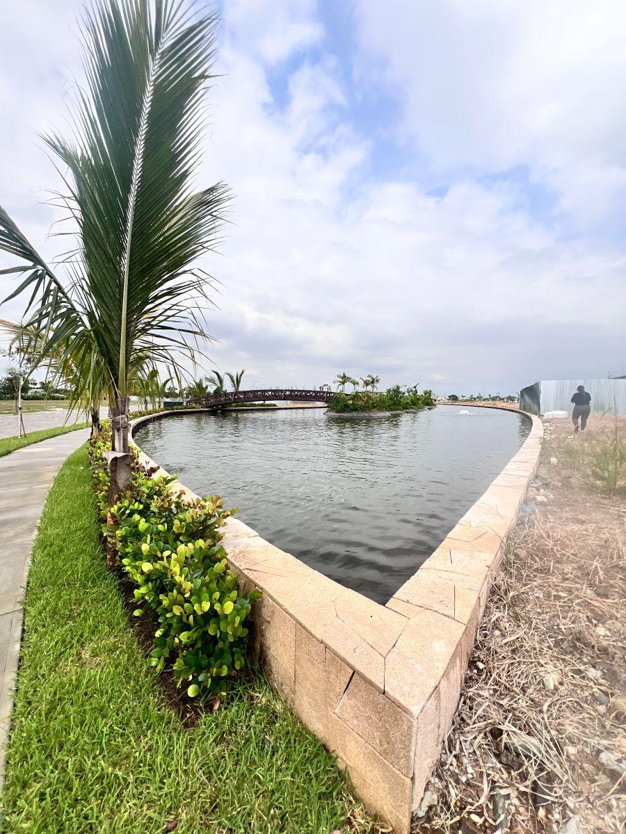 En Venta Lindo Terreno Esquinero Al Canal en “moriah” Isla Mocoli ", Samborondon Km. 6 - 600 m², Guayas — imagen 10