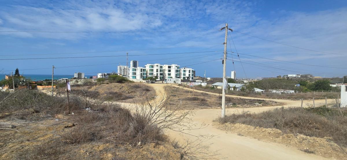 Vendo Terreno 250 m² Esquinero Punta Blanca Vía Spondylus Vista Panorámica Al Mar — imagen 9