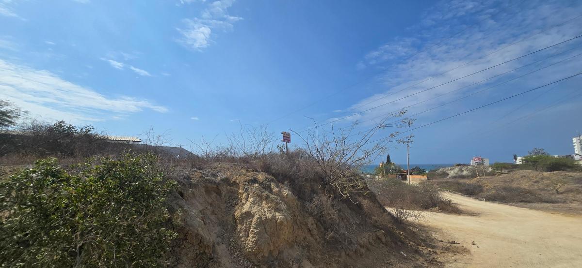 Vendo Terreno 250 m² Esquinero Punta Blanca Vía Spondylus Vista Panorámica Al Mar — imagen 2