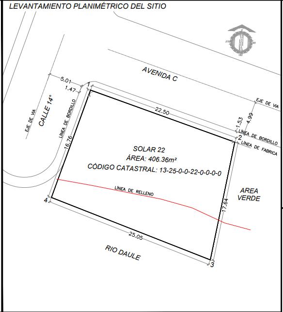 Terreno Esquinero de 330 m² Junto Al Río en Vicriel, Daule - m. Villegas, Guayas — imagen 2