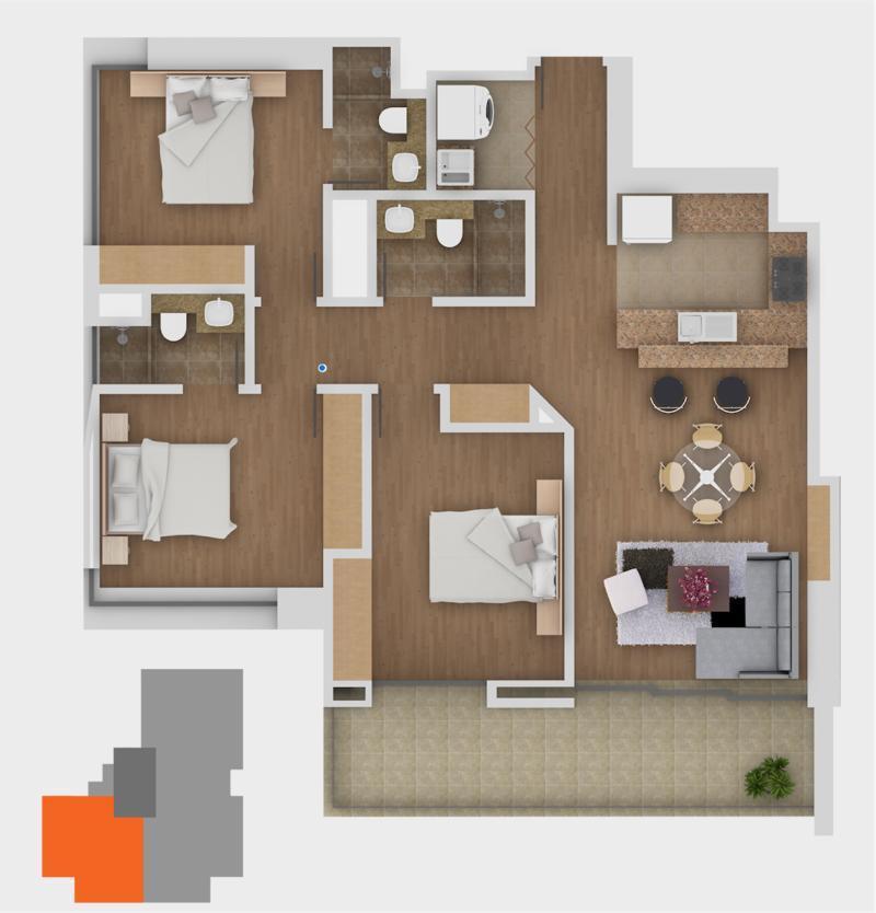 Departamento de 122 m² con 3 Habitaciones en Venta en Bahía de Caráquez, Manabí — imagen 2