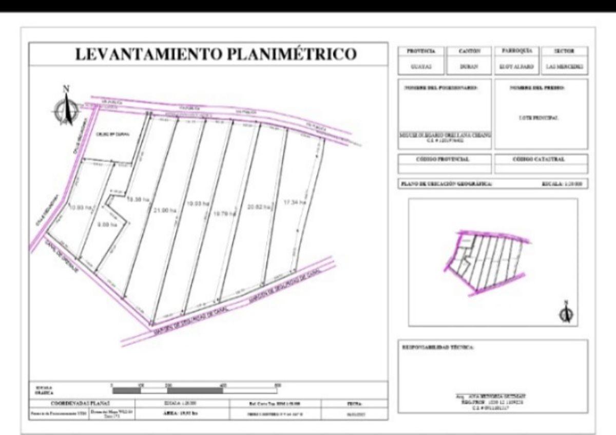 Terreno en Venta 20 Hectáreas - 200.000 m² - Vía Durán Boliche Km 15 - Durán, Guayas — imagen 3