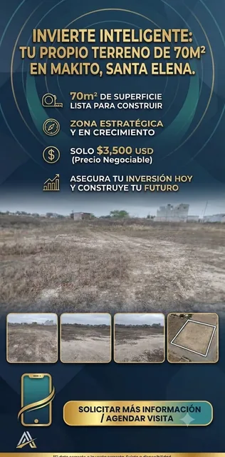 Foto de TERRENO EN VENTA EN SANTA ELENA – SANTA ELENA / RUTA DEL SPONDYLUS