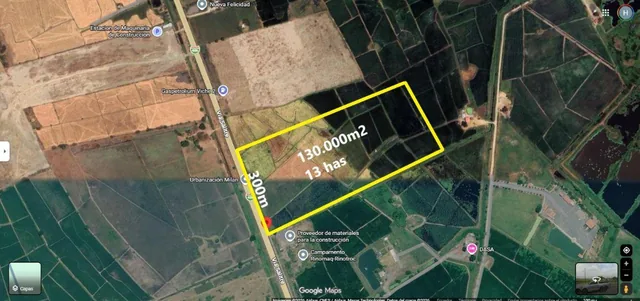 Foto de Venta Terreno 13 has (130.000), C Via Salitre, Km. 10, Al Pie de La Vía, Cantón Daule, Guayas
