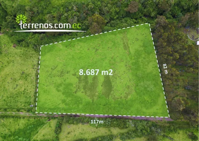 Foto de Terreno de Venta en Pintag 8687 m², Zona de Fincas