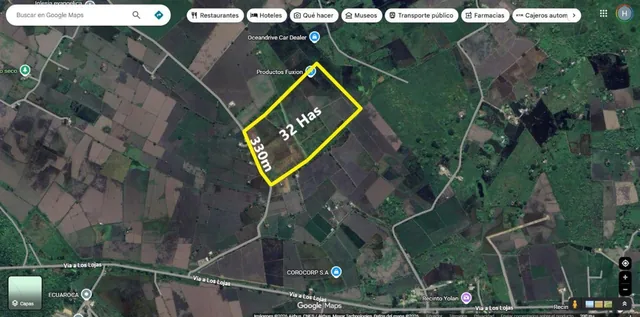 Foto de Venta Terreno 320.000 m² Via Los Lojas, a 300 m de La Via a Salitre, Se Ingresa por Vía Asfaltada. Guayas