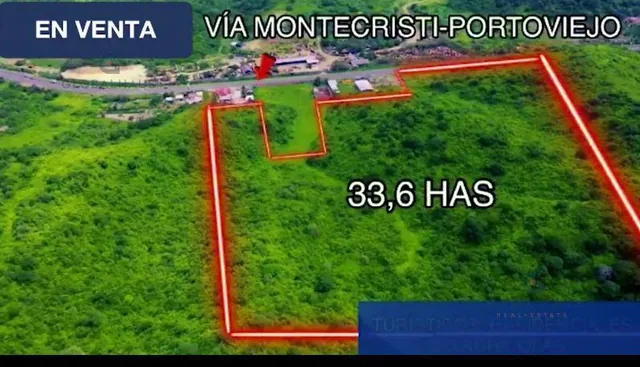 Foto de Venta de Terreno en Vía Montecristi Portoviejo, 33 Has. J. m. Manabí
