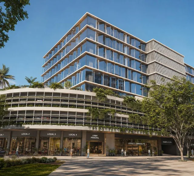 Foto de Venta de Oficina de 65,36 m² con Parqueo en Axis Business Hub – Piso 8, Guayas
