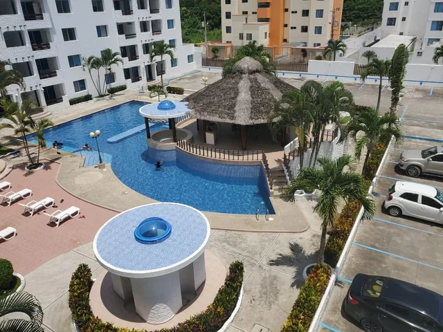 Foto de Oportunidad Departamento 2 Dorm. Tonsupa Amoblado, Balcón